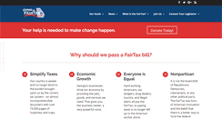 Desktop Screenshot of gafairtax.org