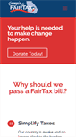 Mobile Screenshot of gafairtax.org